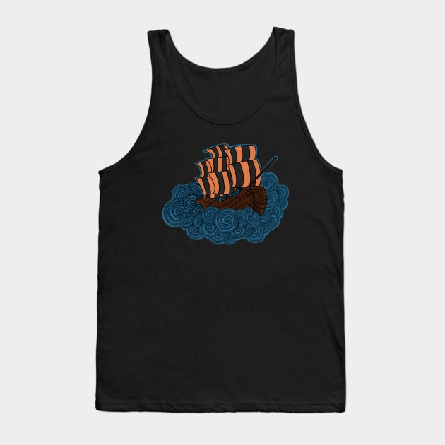 Setting Sail Tank Top by mm92